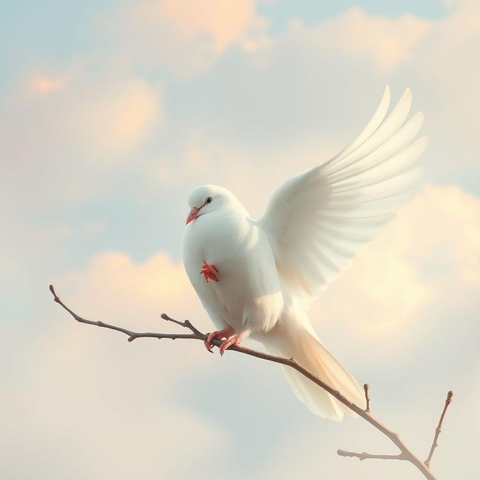 Dream : Dove biting in a dream