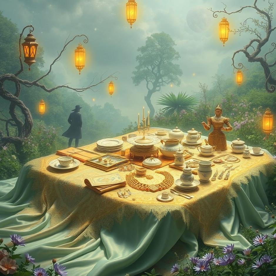 Dream : Dowry spread out in a dream