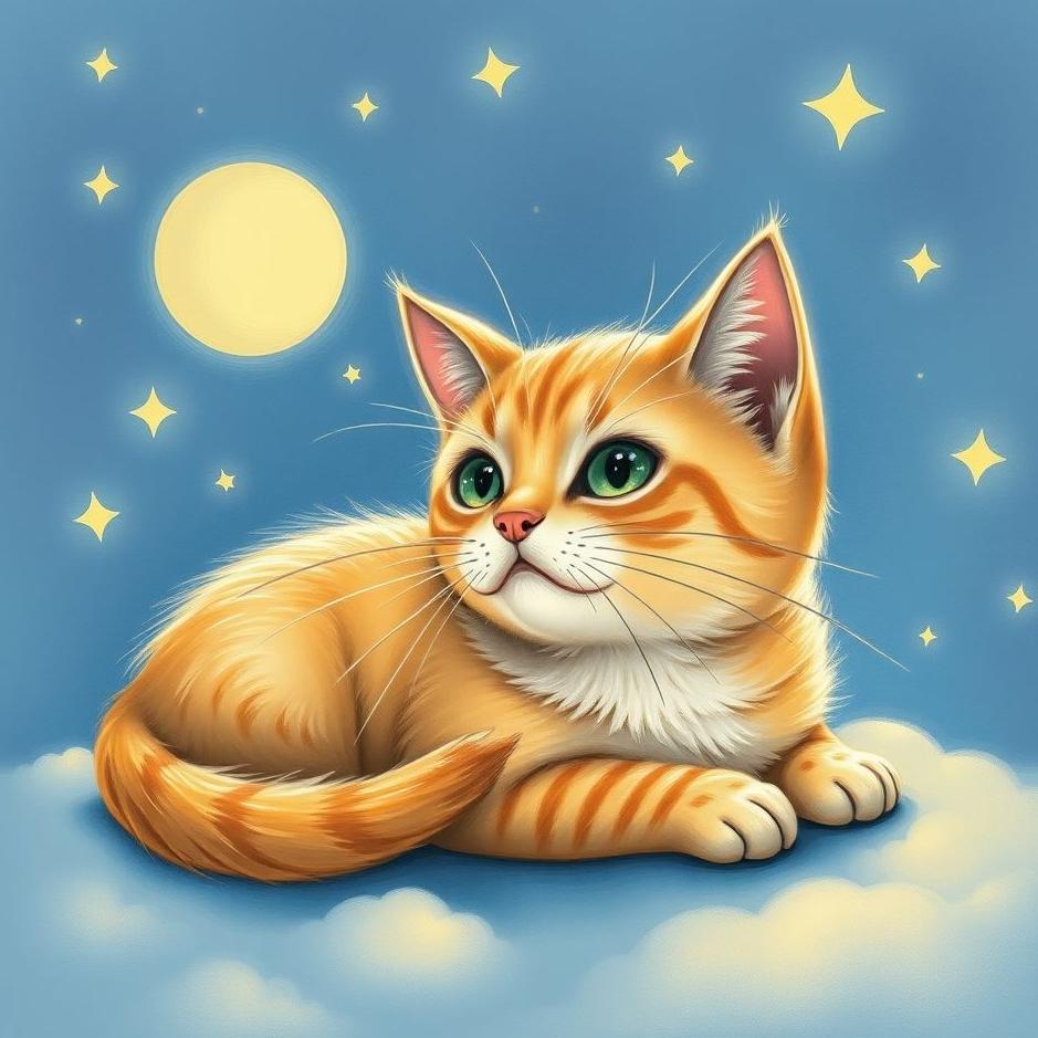 Dream : Drawing a cat in a dream