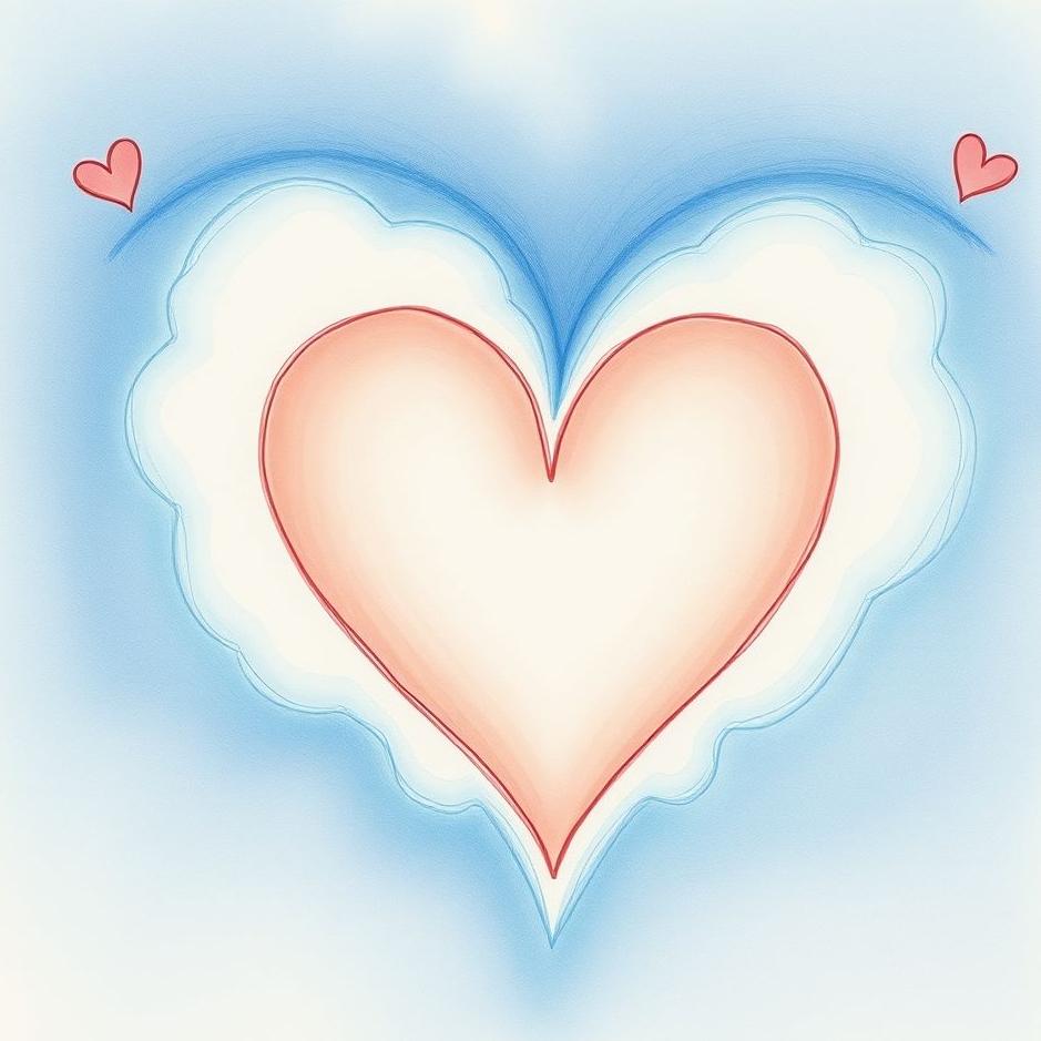 Dream : Drawing a heart shape in a dream