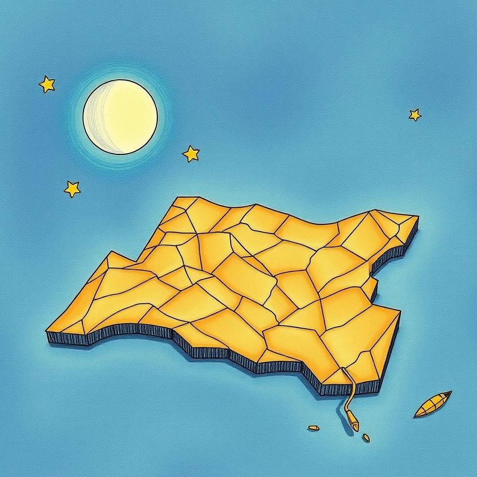 Dream : Drawing a map in a dream