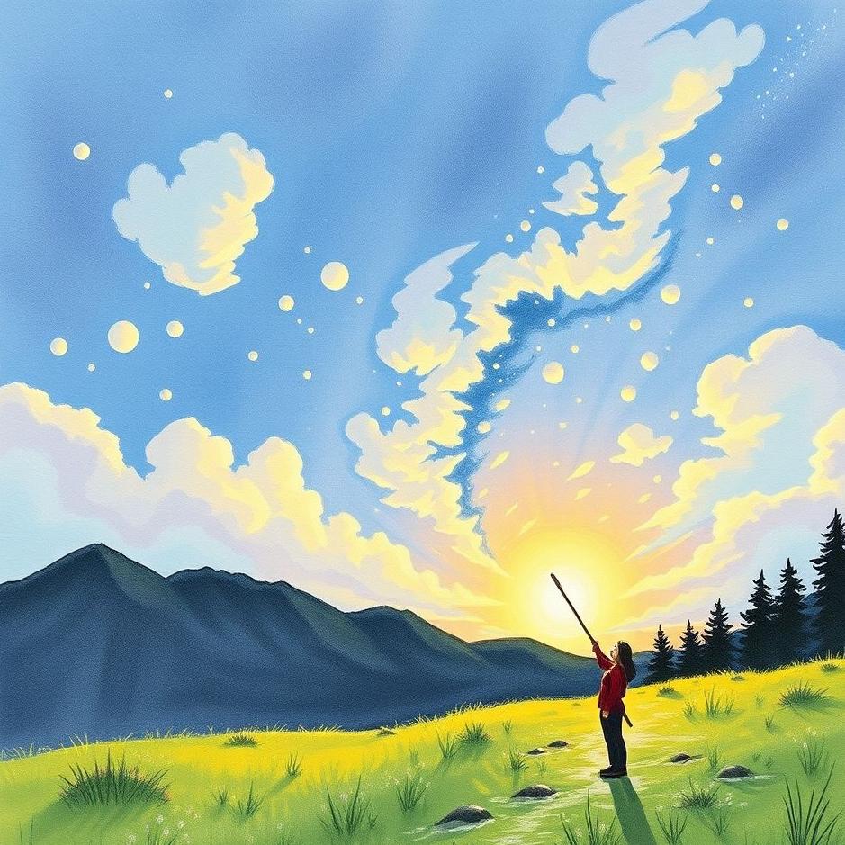 Dream : Drawing a picture in a dream