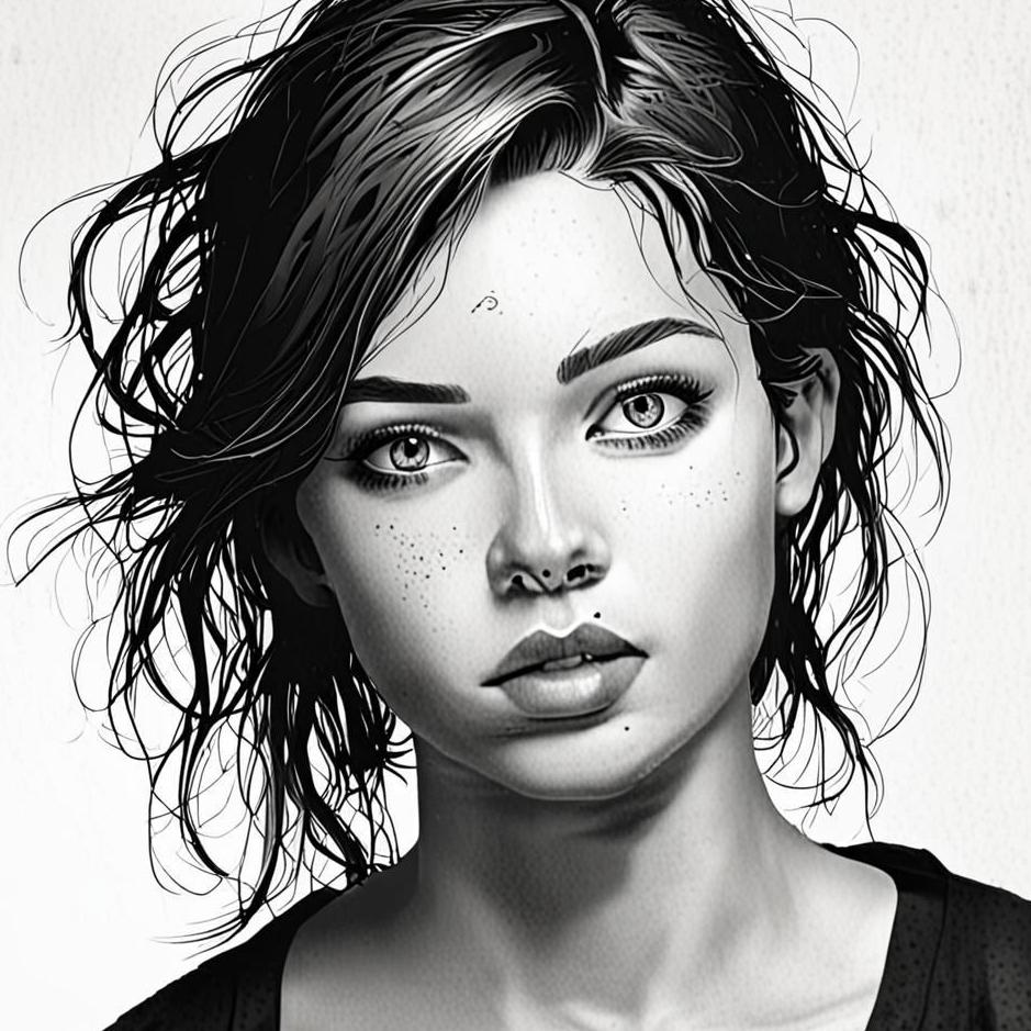 Dream : Drawing a portrait in a dream