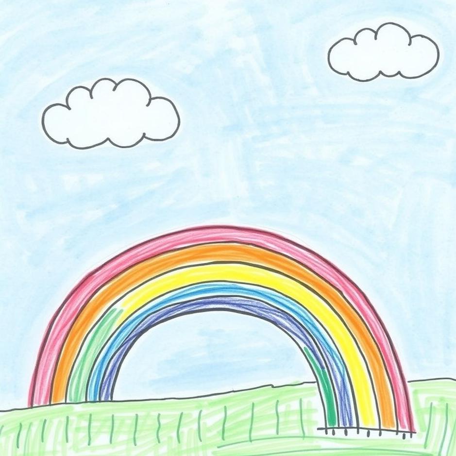 Dream : Drawing a rainbow