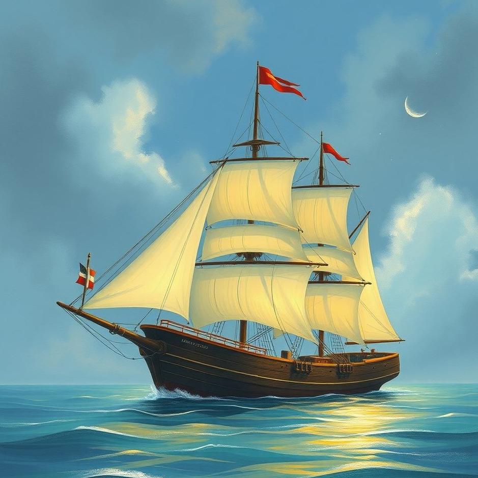 Dream : Drawing a ship in a dream