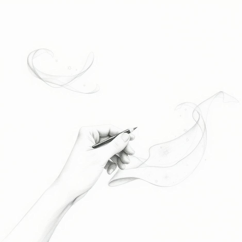 Dream : Drawing a sketch in a dream