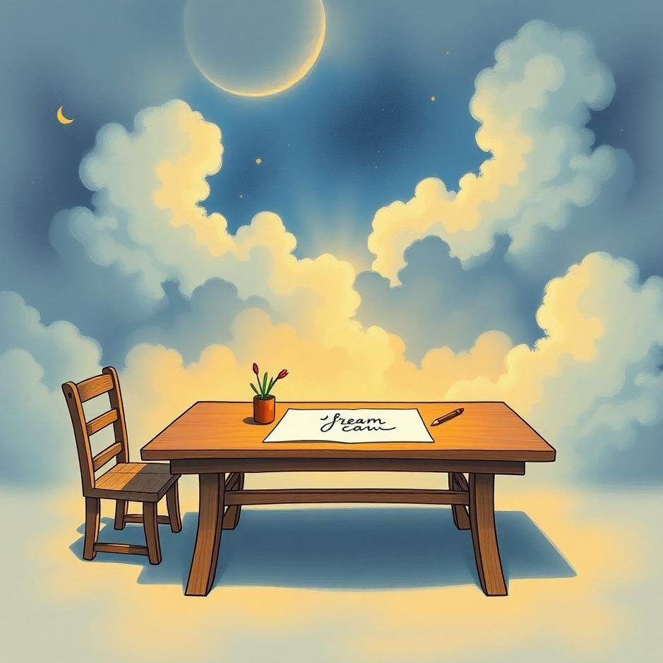 Dream : Drawing a table in a dream