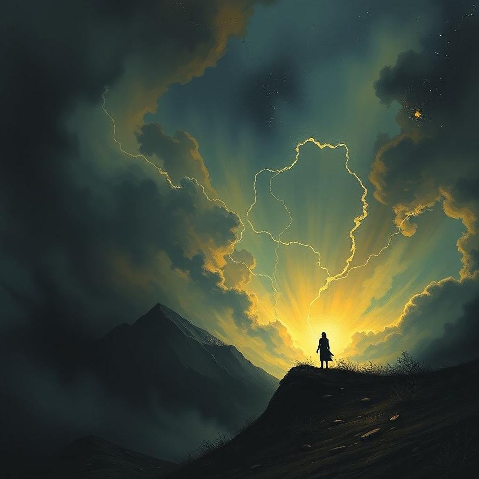 Dream : Drawing into darkness in a dream