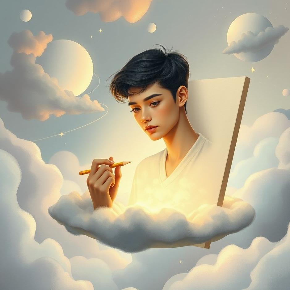 Dream : Drawing your own picture in a dream