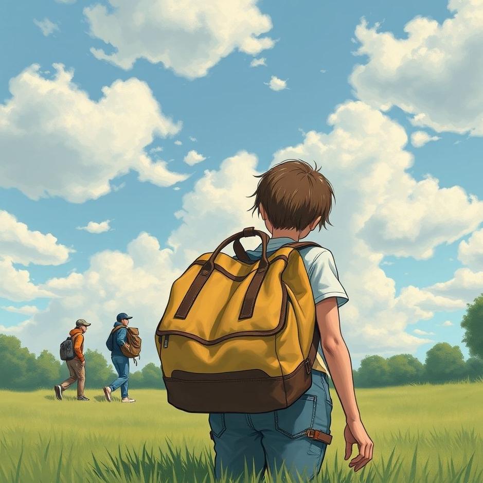 Dream : Dream of looking for a bag at school