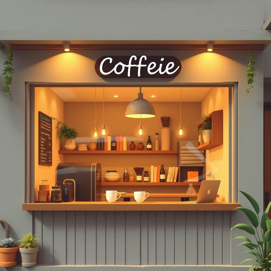Dream : Dream of opening a coffee house