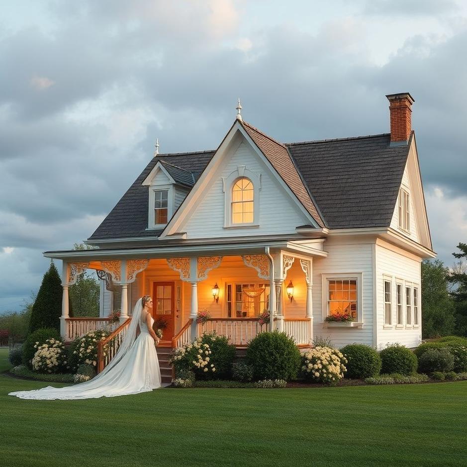 Dream : Dreaming a bride's house