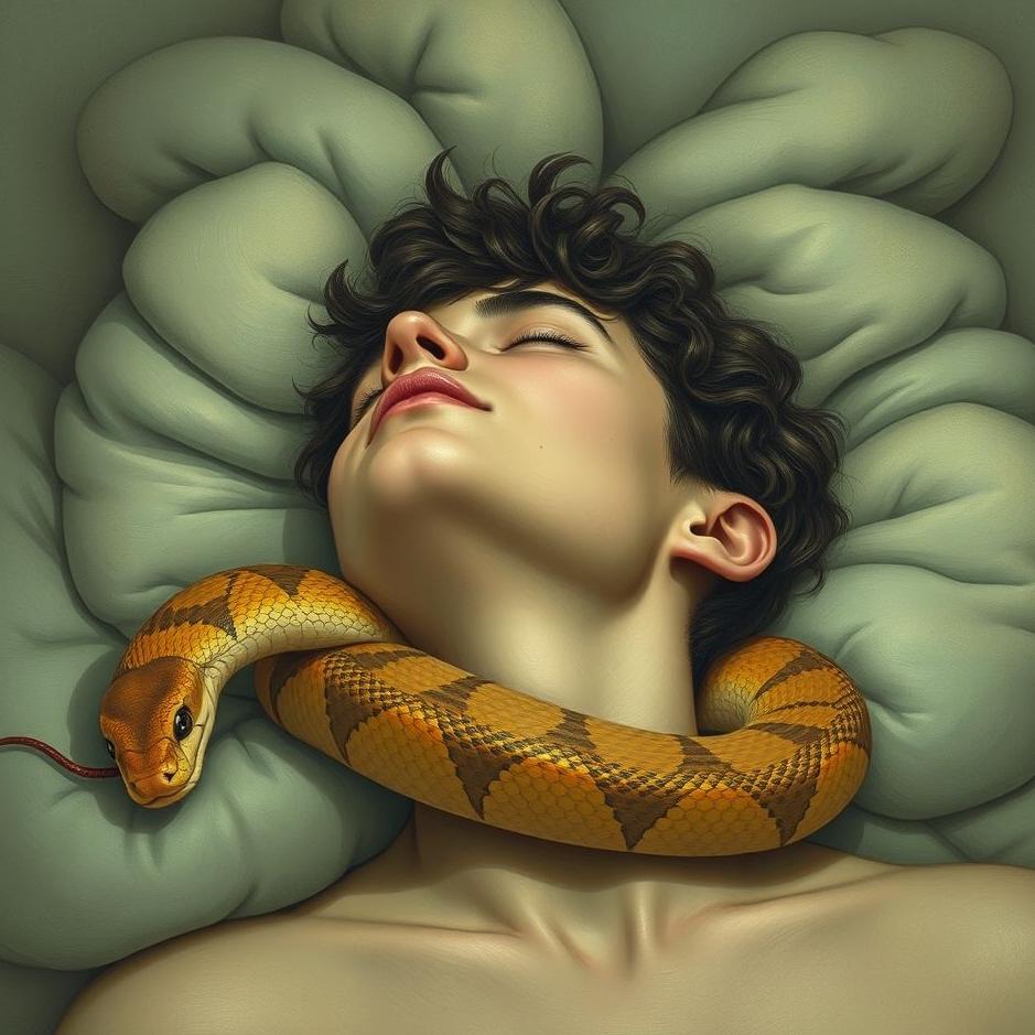 Dream : Dreaming about a snake being thrown around your neck 