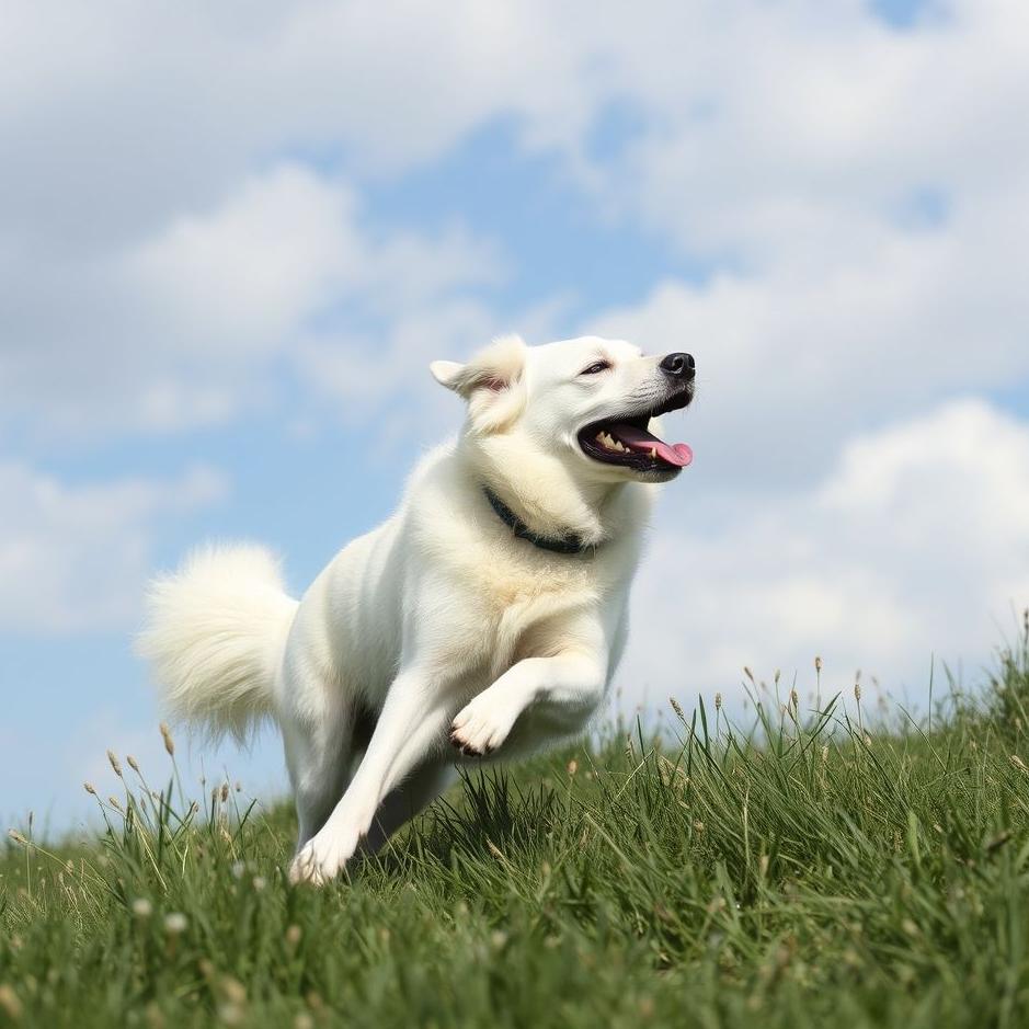Dream : Dreaming about what it means to chase a white dog 