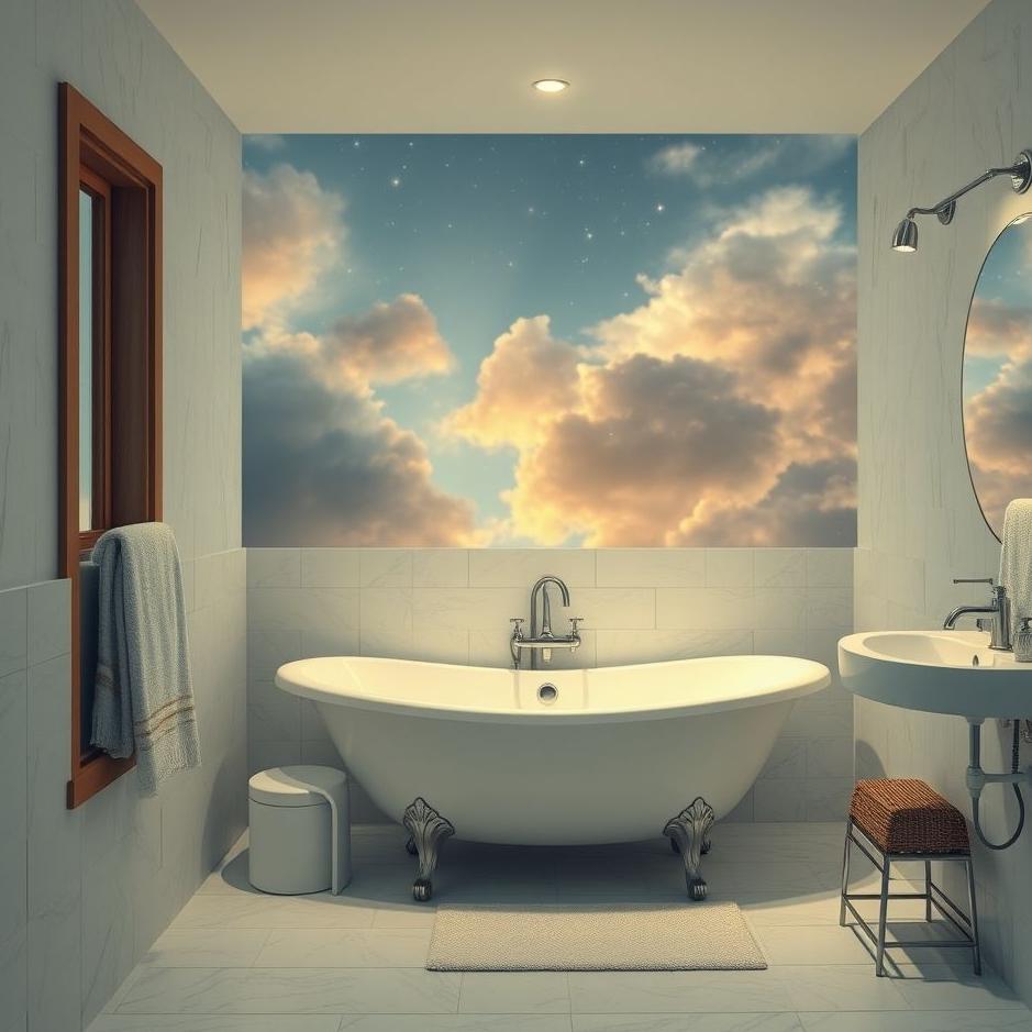 Dream : Dreaming in a bathroom