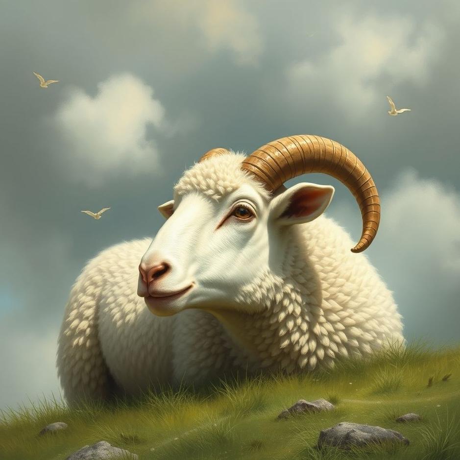 Dream : Dreaming of getting a sheep's head