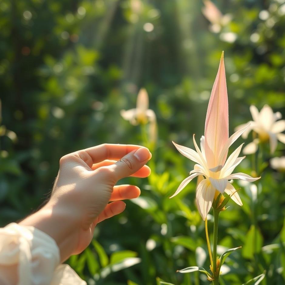 Dream : Dreaming of picking sword flower