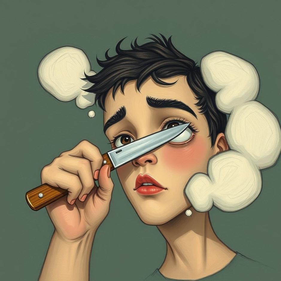 Dream : Dreaming of putting a knife in your eye