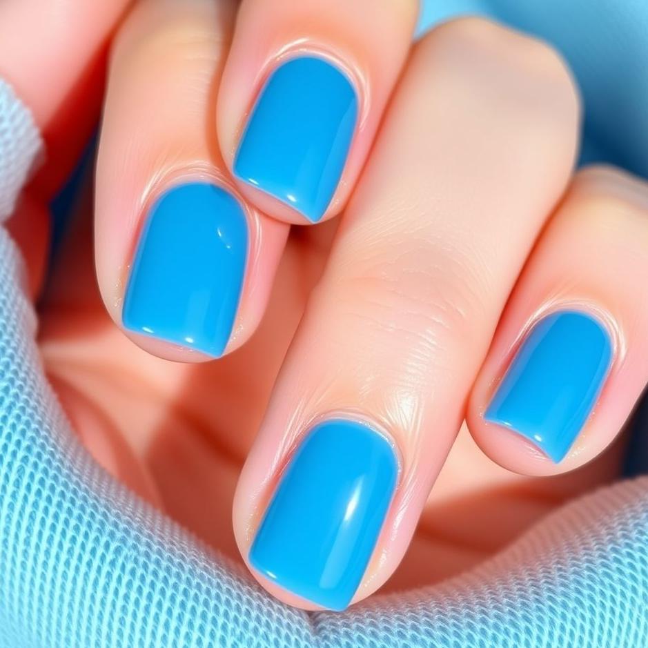 Dream : Dreams About Blue Nail Polish