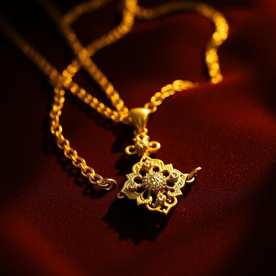 Dream Dictionary : Dreams About Gold Necklace