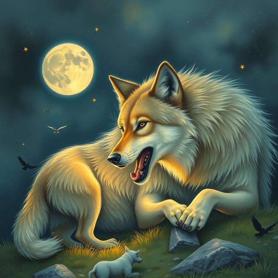 Dream : Dreams About Wolf Eating
