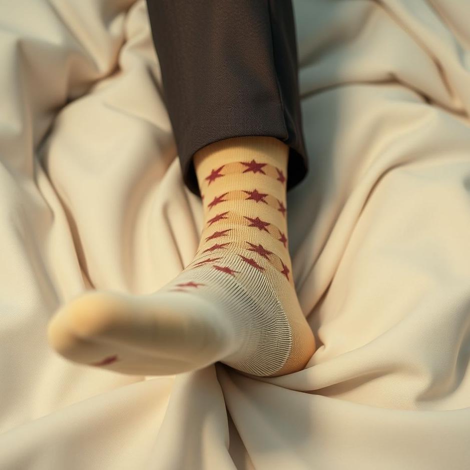 Dream : Dress socks on the foot in the dream