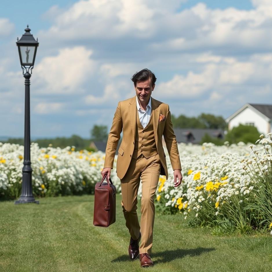 Dream : Dressing up nicely and going for a walk in your dream