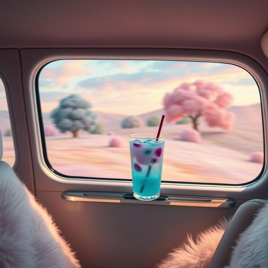 Dream : Drink in the car in the dream