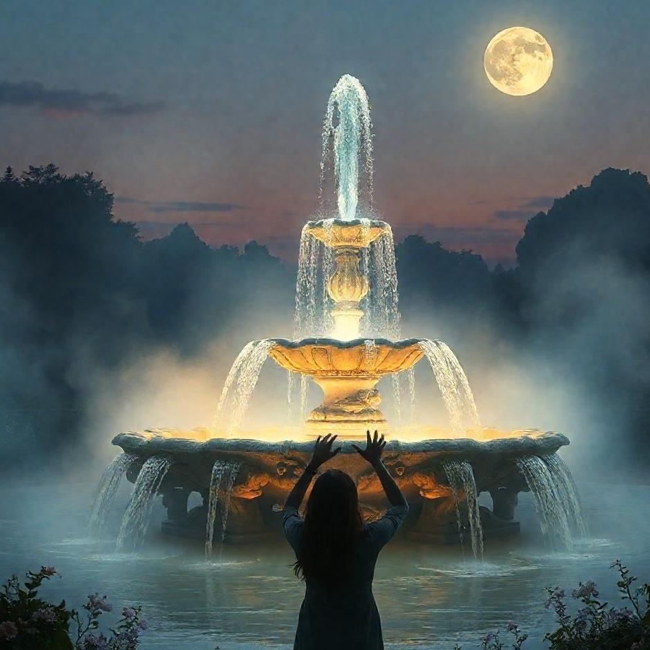 Dream : Drink water from the fountain in the dream