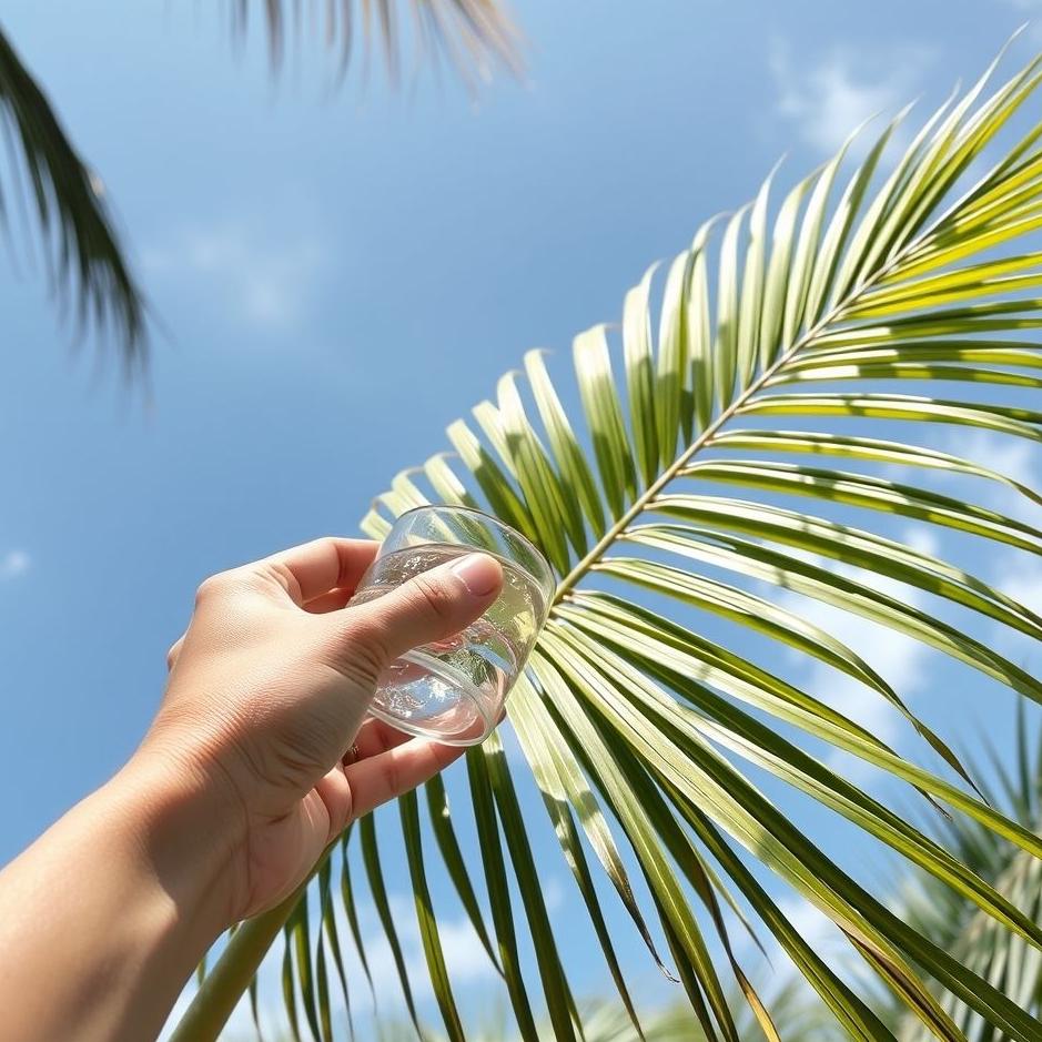 Dream : Drink water from the palm of the dream