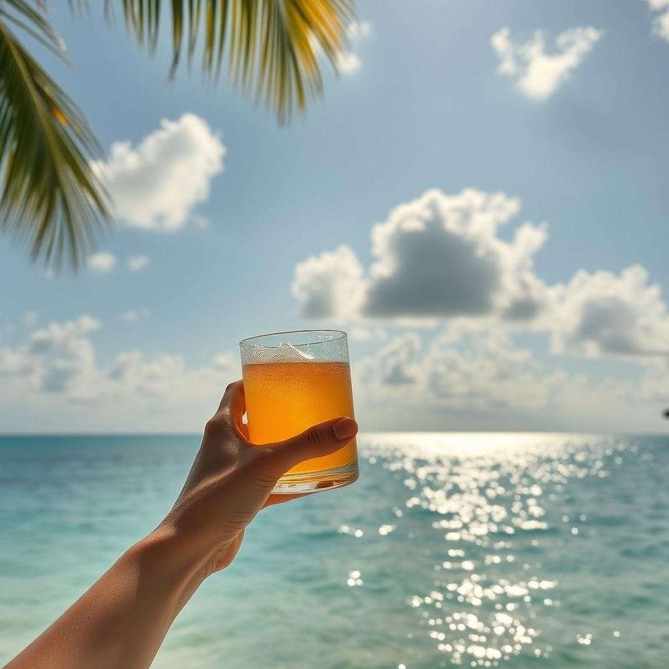 Dream : Drink with palms in the dream
