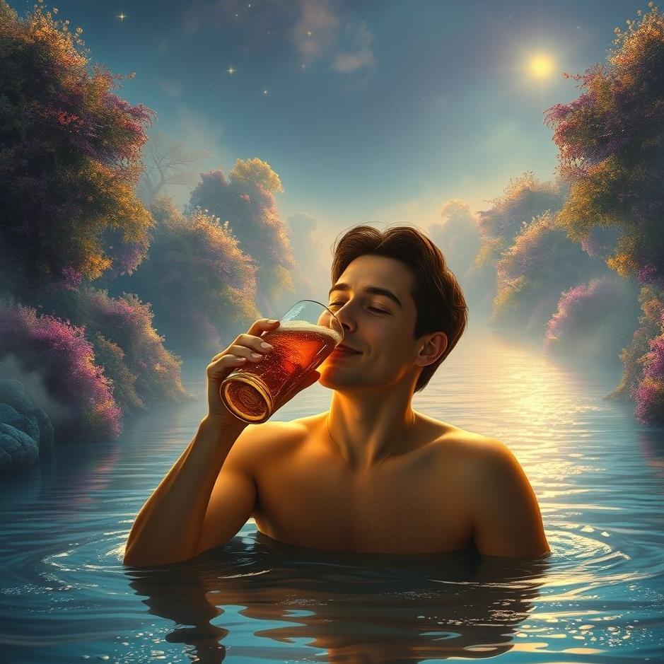 Dream : Drinking beer in a dream