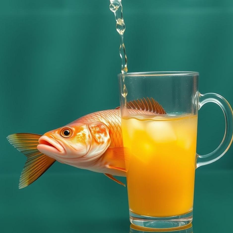 Dream : Drinking fish juice