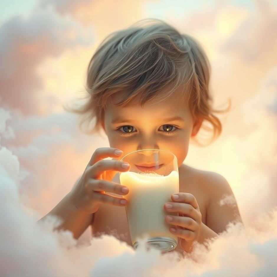 Dream : Drinking mouth milk in the dream