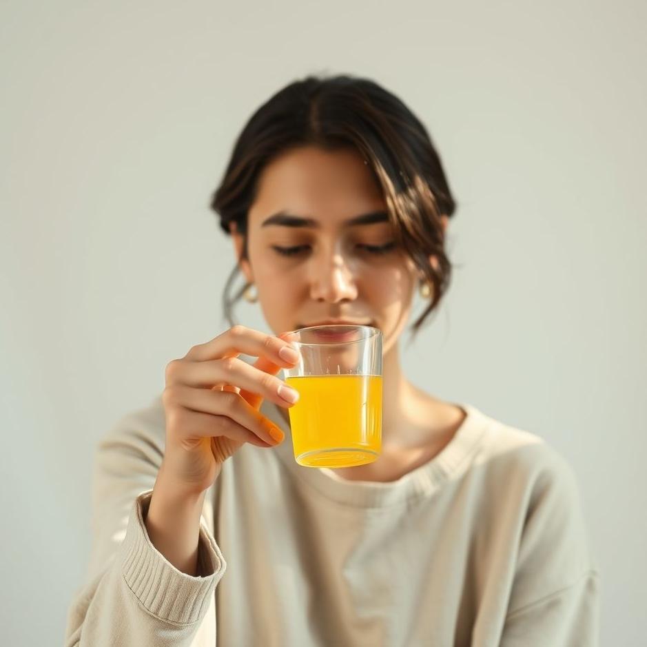 Dream : Drinking one's own urine