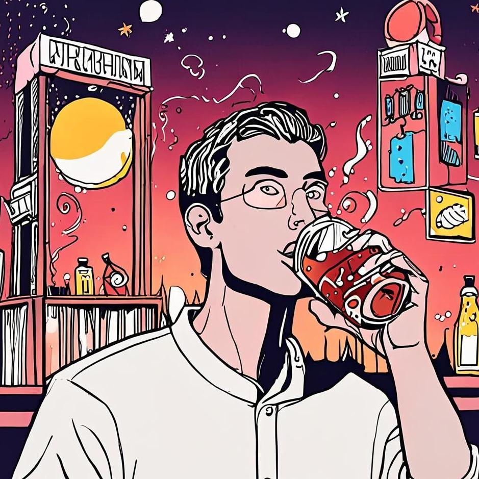 Dream : Drinking soda in a dream