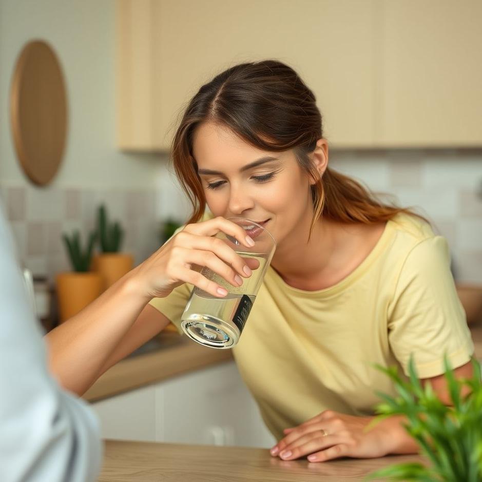 Dream : Drinking water at home of your friend
