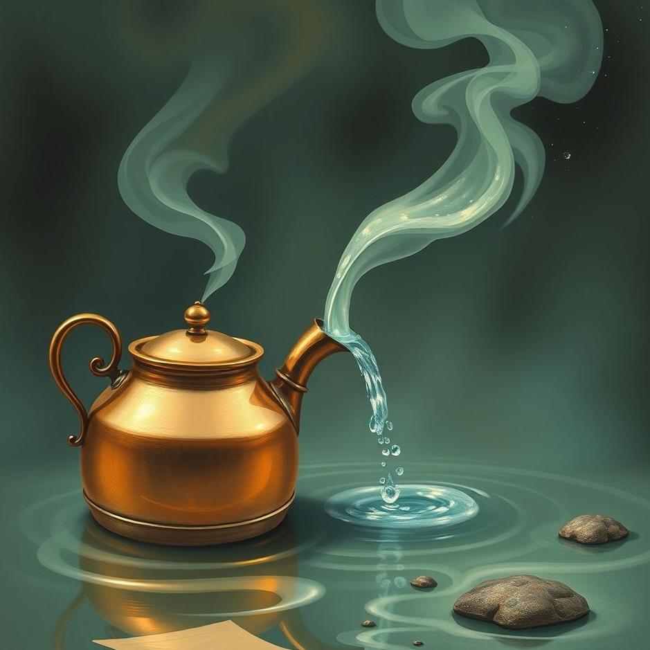 Dream : Drinking water from a copper pot in a dream