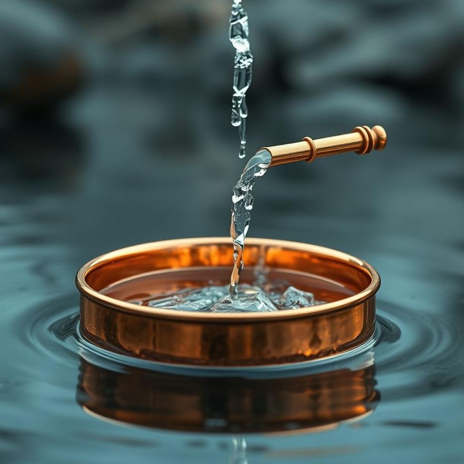 Dream : Drinking water from copper in a dream
