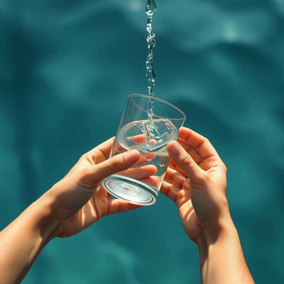 Dream : Drinking water from the hands of your friend in the dream