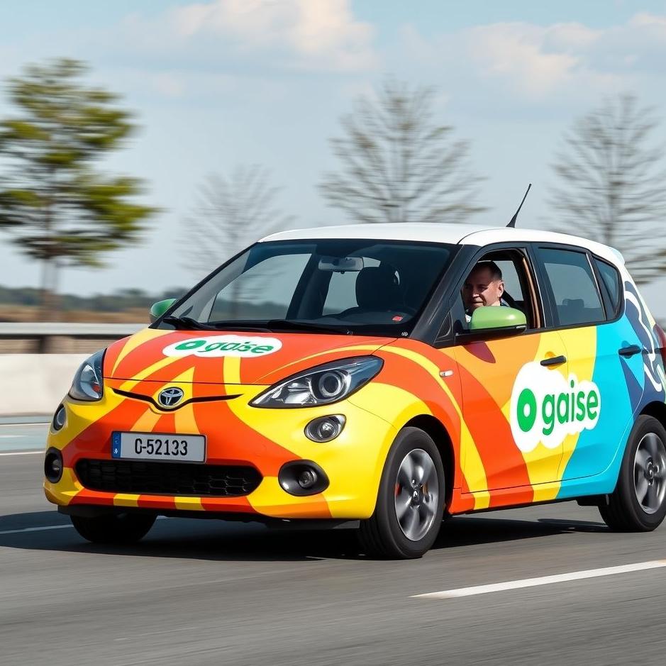 Dream : Driving a branded car