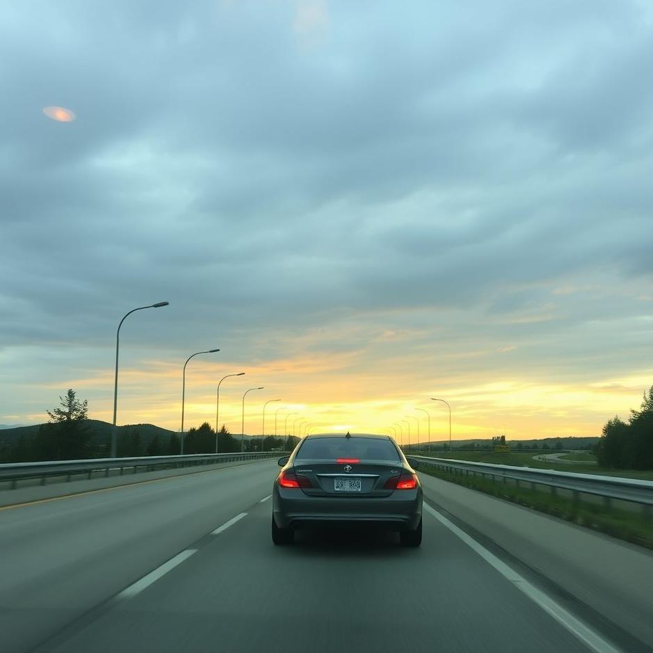 Dream : Driving a car on the highway