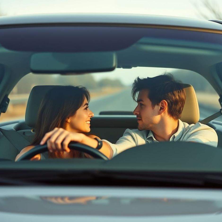 Dream : Driving a car with an ex-lover