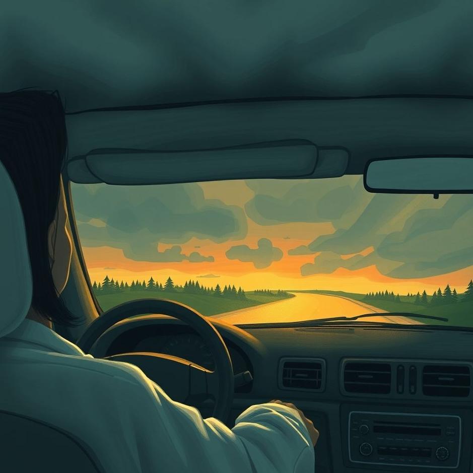 Dream : Driving a car with broken brakes in a dream