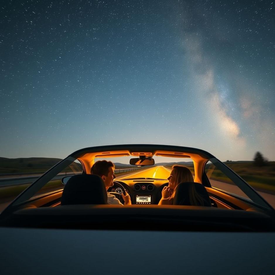 Dream : Driving a car with your loved one in your dream