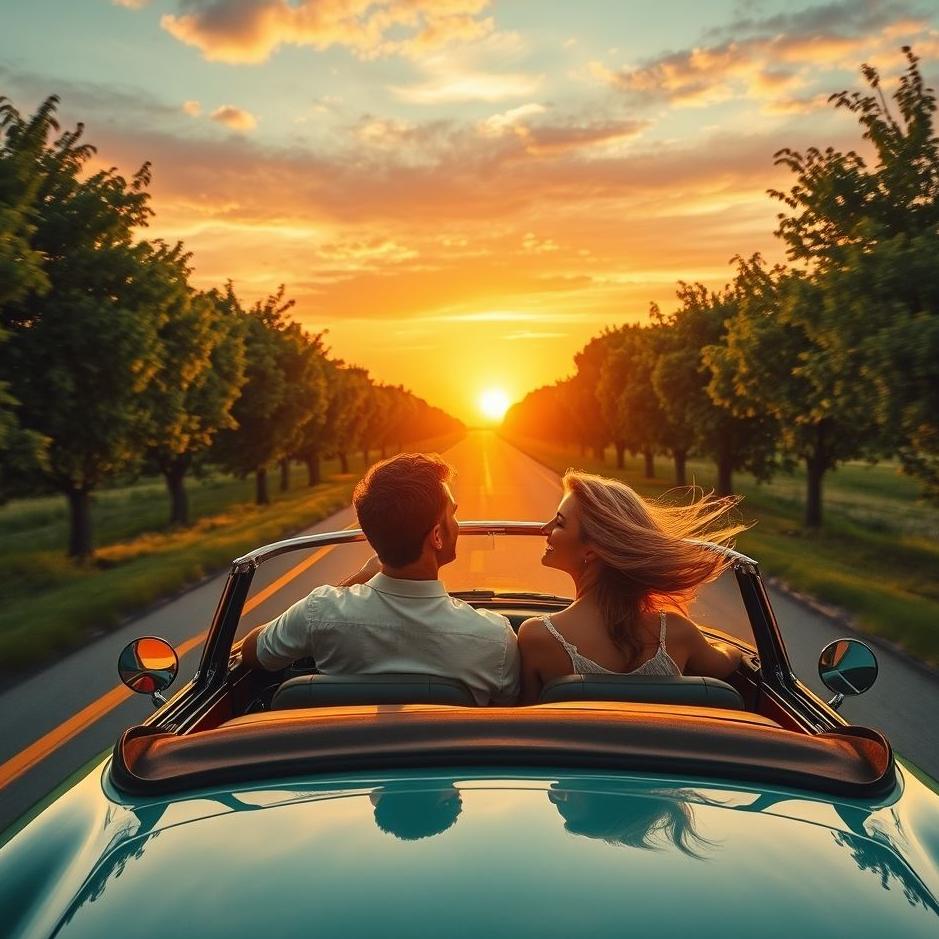 Dream : Driving a car with your spouse in a dream