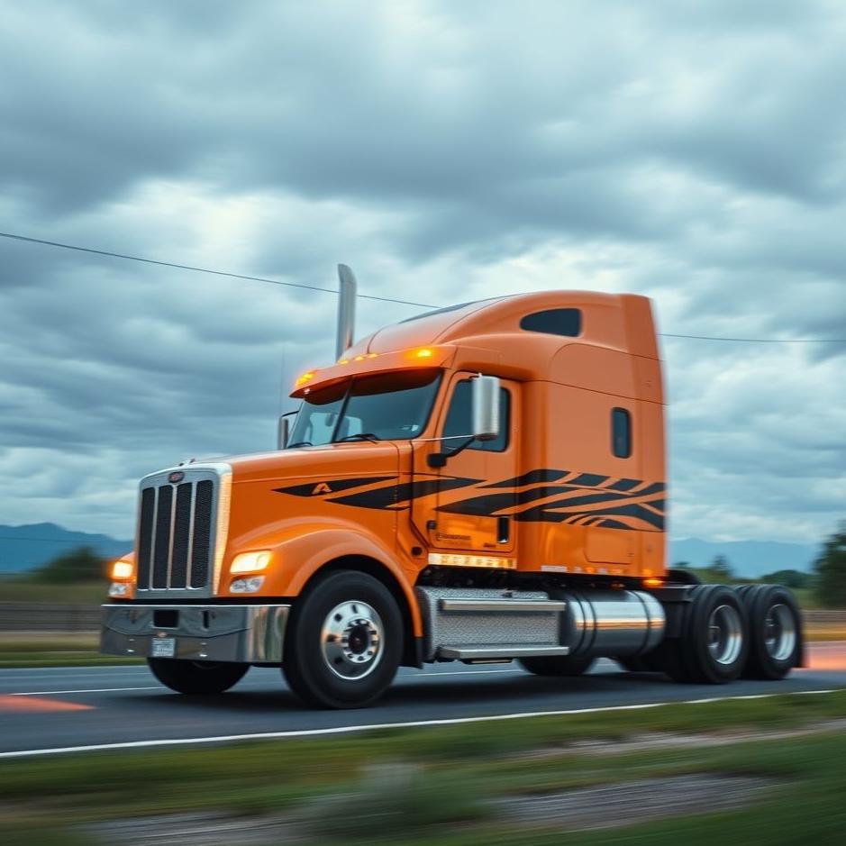 Dream : Driving a fast truck in a dream