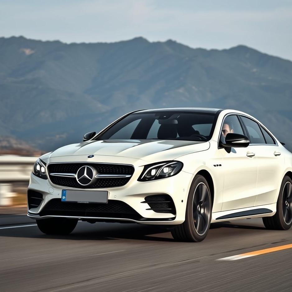 Dream : Driving a luxury Mercedes