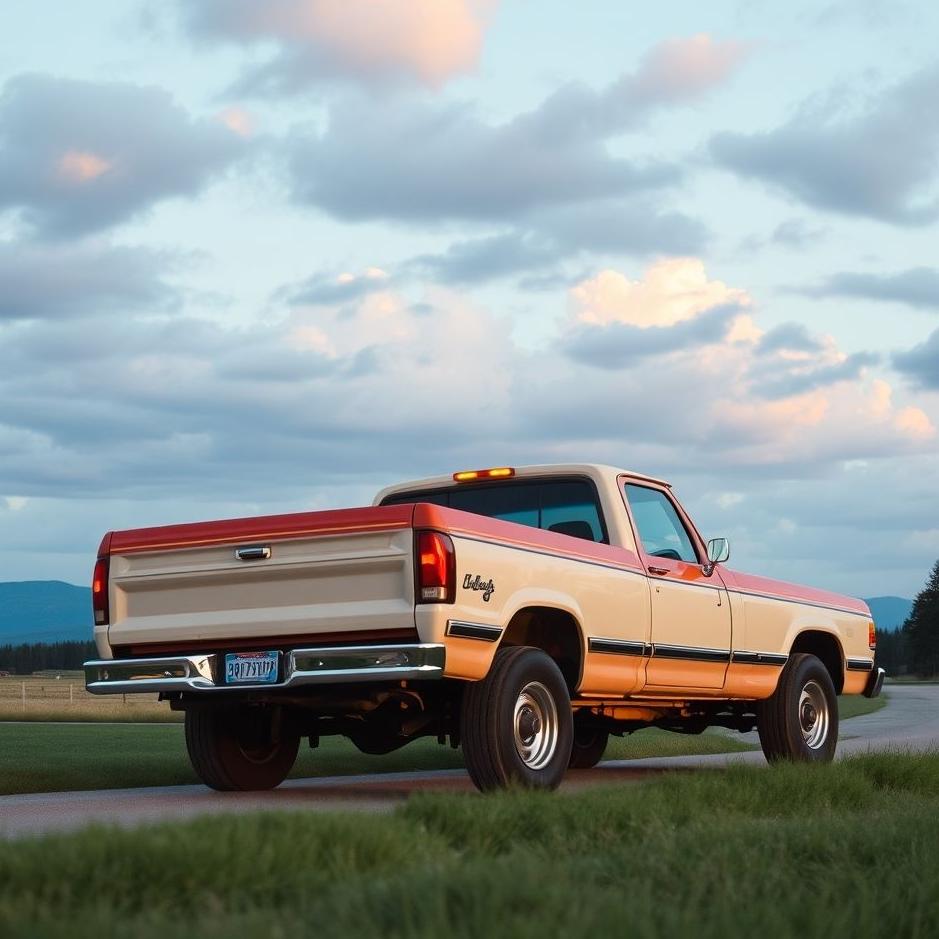 Dream : Driving a pickup truck in a dream