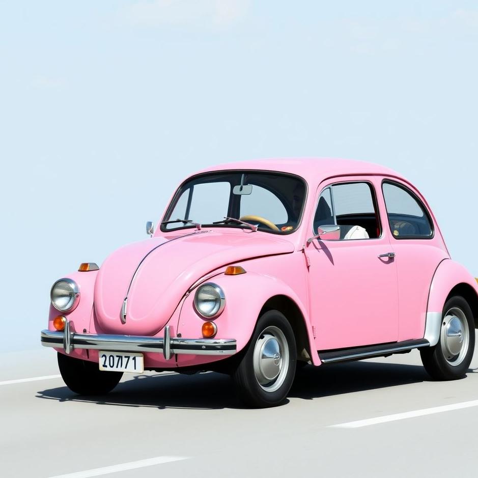 Dream : Driving a pink car